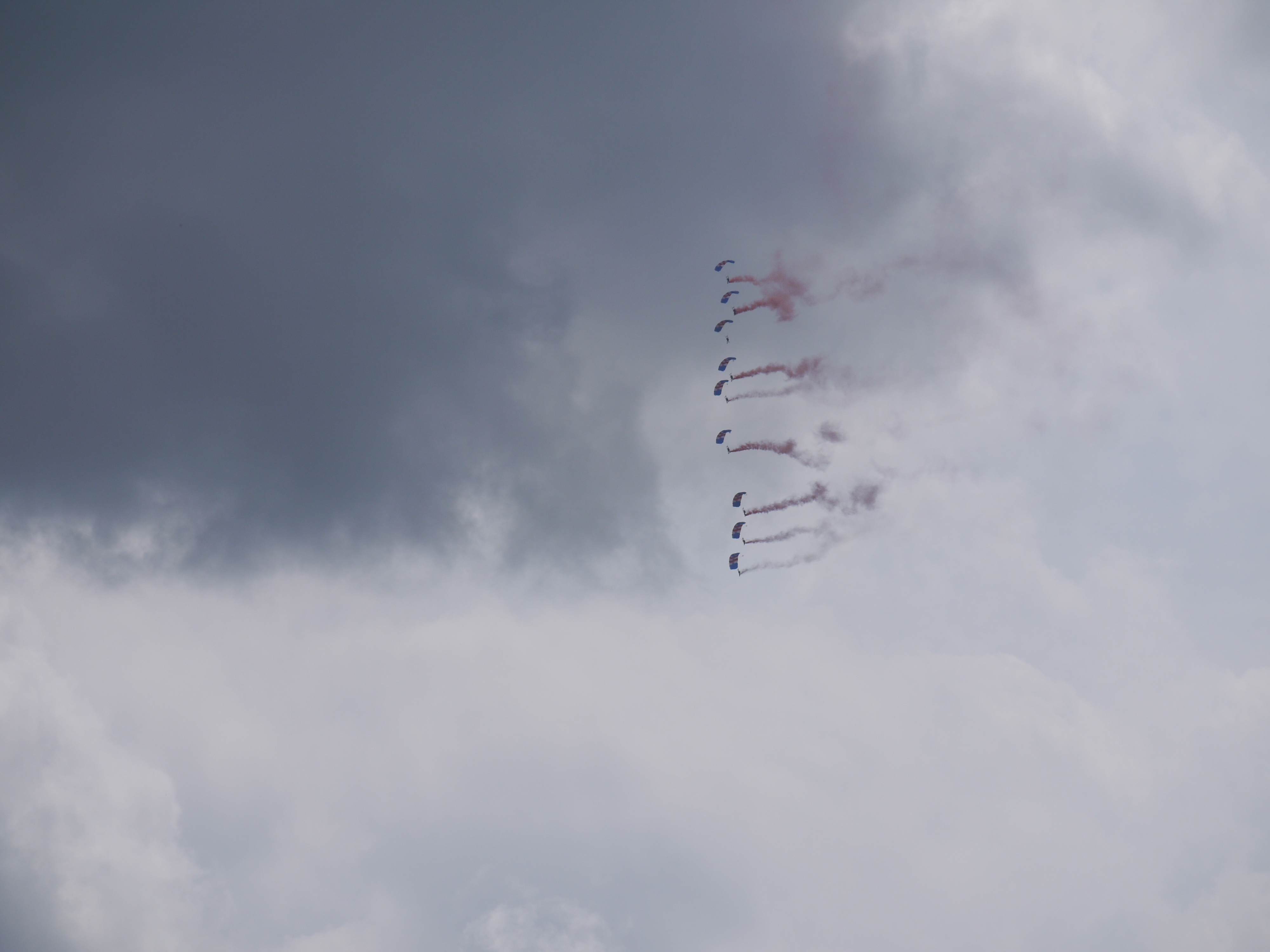 RAF Leeming Parachute Training, viewed from Dalesgate